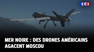 Mer noire  des drones américains agacent Moscou [upl. by Sillad]