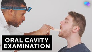 Oral Cavity Examination  OSCE Guide  UKMLA  CPSA [upl. by Sparkie]