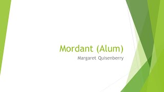 Eden Mordanting Plantbased Fabric Alum and Soda Ash [upl. by Weingarten]