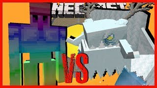 Minecraft  THE SPECTRITE GOLEM VS THE FROSTMAW amp ALL THE OTHER MOWZIES MOBS [upl. by Enetsuj]