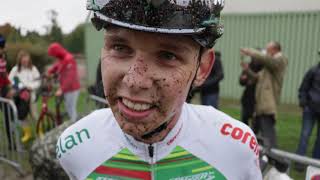 Cyclocross de Brionne 28 octobre 2023 Aaron Dockx et Yorben Lauryssen long résumé [upl. by Ring336]