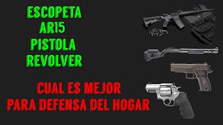 EscopetaRifle Pistola Revolver Para Defensa del Hogar [upl. by Ehudd]