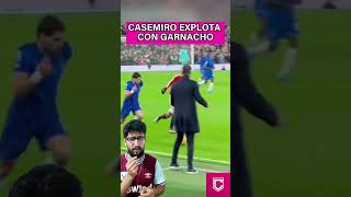 casemiro explota contra garnacho realmadrid manchesterunited garnacho barcelona [upl. by Bunker]