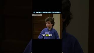 EL INTERCAMBIO DE DEBERES risa humor comedia trabajos spa familia hermanas [upl. by Eineeuq]