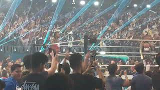 Jey Uso Entrance in WWE Crown Jewel 2024 YEET Live Audience [upl. by Jaban]