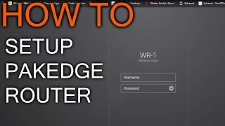 How to setup Pakedge Router [upl. by Eeruhs647]