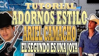 ¡Adornos Estilo ARIEL CAMACHO Que Debes Saber  ¡EL SEGUNDO ES UNA JOYA  CON TABS [upl. by Kelci487]