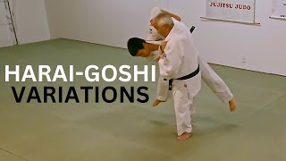 HaraiGoshi Variations  Riki Judo Dojo [upl. by Chill]