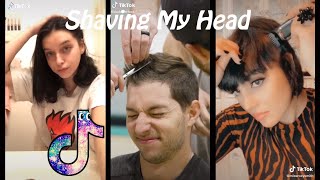 Shaving My Head  Tiktok Compilation [upl. by Alessandro7]