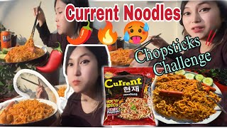 Noodles Gone Wild The Ultimate Spicy Current Noodles Mukbang Experience with Chopsticks [upl. by Nolahs467]