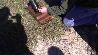 Coehorn Golf Ball Mortar first firing [upl. by Led389]