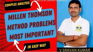 MILNE THOMSON METHOD PROBLEMS IN TELUGU VATAMBEDUSRAVANKUMAR [upl. by Darrej631]