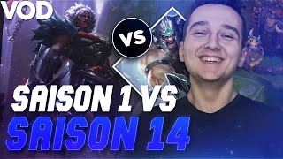 CHAMPION SAISON 1 vs CHAMPION SAISON 14  SoloQ Challenger Top  Ambessa vs Tryndamere  Patch 1422 [upl. by Idaline726]