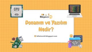 Donanım ve Yazılım Nedir [upl. by Laekcim]