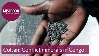 Coltan Conflict minerals in Congo [upl. by Lyrak443]