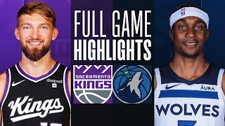 KINGS at TIMBERWOLVES  FULL GAME HIGHLIGHTS  March 1 2024 [upl. by Yajiv425]