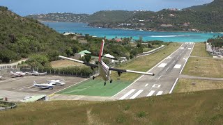 A day at one of the worlds most challenging airports 4K planespotting at St Barts [upl. by Penoyer]