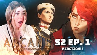 STARTING THE SEASON STRONG ARCANE Season 2 Episode 1 REACTION  Heavy Is the Crown [upl. by Aronoff402]