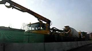 FIAT 697NP POMPA CALCESTRUZZO CANTIERE BRA CN [upl. by Adalie952]