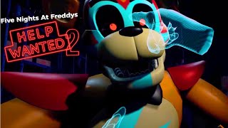 FNAF Help Wanted 2 Gameplay  WORKING ON THE GLAMROCK ANIMATRONICS Reaction  Analysis [upl. by Aveer]