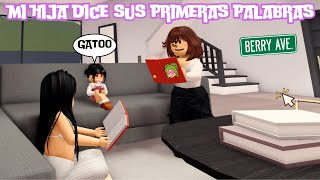 ENSEÑAMOS A HABLAR A MI HIJA VA A SUS PRIMERAS CLASES DE LENGUAJE EN BERRY AVENUE ROBLOX [upl. by Aciret]