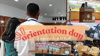 Orientation Day In College Anchoring Engineering CollegeOrientation VlogDay In My Lifemmmut [upl. by Bebe]