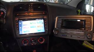 Best 8” Inch Car Navigation Android System StartUp [upl. by Bathsheb]