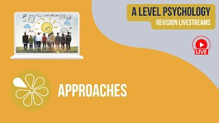 Approaches  Live Revision for AQA A Level Psychology 2024 [upl. by Honoria]