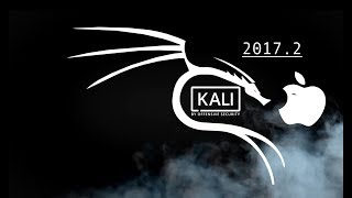 How to install Kali Linux on Mac Computers 20173 [upl. by Rramahs879]