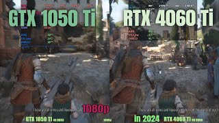 GTX 1050 Ti to RTX 4060 Ti [upl. by Magner]