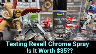 Testing Revell Chrome Spray  Is It Worth 35 [upl. by Nitsuga525]