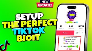 How You Can Setup the Perfect TikTok Bio  StepbyStep [upl. by Happ713]