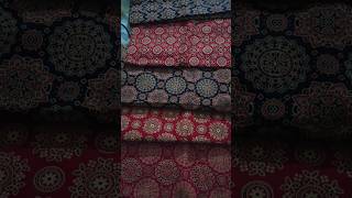 വന്നല്ലോ 🤩ajrak nighty materials trending shortsfeed ajrakh nightymaterial [upl. by Ogait]