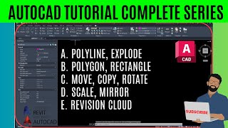 03 AutoCAD Tutorial  Autocad Tutorial for Beginners  Step by Step Guide and Tips [upl. by Ynnoj735]