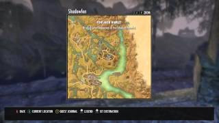 Elder Scrolls Online Clothier Survey Shadowfen [upl. by Klein]