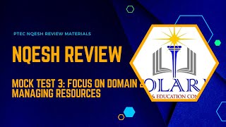 NQESH REVIEW Mock Test 3 Domain 2 Managing Resources [upl. by Ahsimit54]