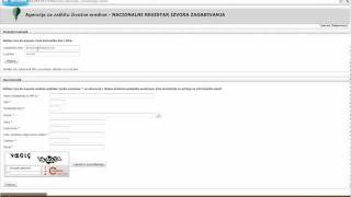 1 Prijava na portal Nacionalnog registra izvora zagadjivanja [upl. by Norym]