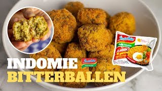 INDOMIE BITTERBALLEN  EASY BITTERBALLEN RECIPE  CULINARY COOKING [upl. by Sivaj]