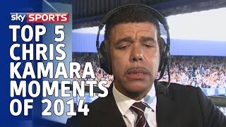 Top 5  Unbelievable Chris Kamara Moments of 2014 [upl. by Omrellug]