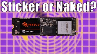 Do stickers and heatsinks matter for NVMe SSDs PCIe gen 5 drive testing [upl. by Aerahs]