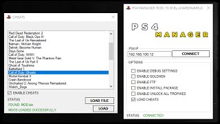 HOW TO ENABLE GOLDHEN ON PS4 1200 PS4 MANAGER TOOL [upl. by Ruckman623]