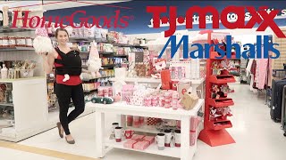 New at Marshalls Home Goods amp TJ Maxx Valentines Day Shop With Me Who Had the Best Stuff [upl. by Ahsiak520]