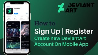 Sign Up DeviantArt  How to Join Deviantart  Create New Account [upl. by Ajdan]