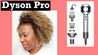 Dyson Supersonic Professional Hair Dryer Natural Hair [upl. by Dieter303]