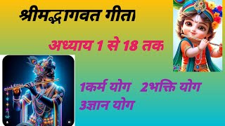 श्रीमद्भागवत गीता अध्याय 3 Shrimad Bhagwat Geeta adhyay 3 🚩🙏🌺 [upl. by Khalin]