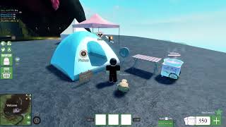 Roblox backpacking camping and more [upl. by Htrow968]