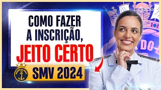 Como fazer a sua inscrição no Concurso da Marinha  SMV  RM2 [upl. by Lerrud834]