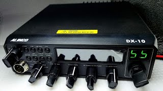 Alinco DX10 HF 10m amp CB 27MHz Transceiver [upl. by Pettit]