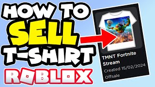 How to SELL CLOTHES on ROBLOX 2024💲👚 [upl. by Bourgeois278]