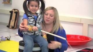 Sensory Processing Disorder Occupational Therapy Demonstration [upl. by Aneelas459]